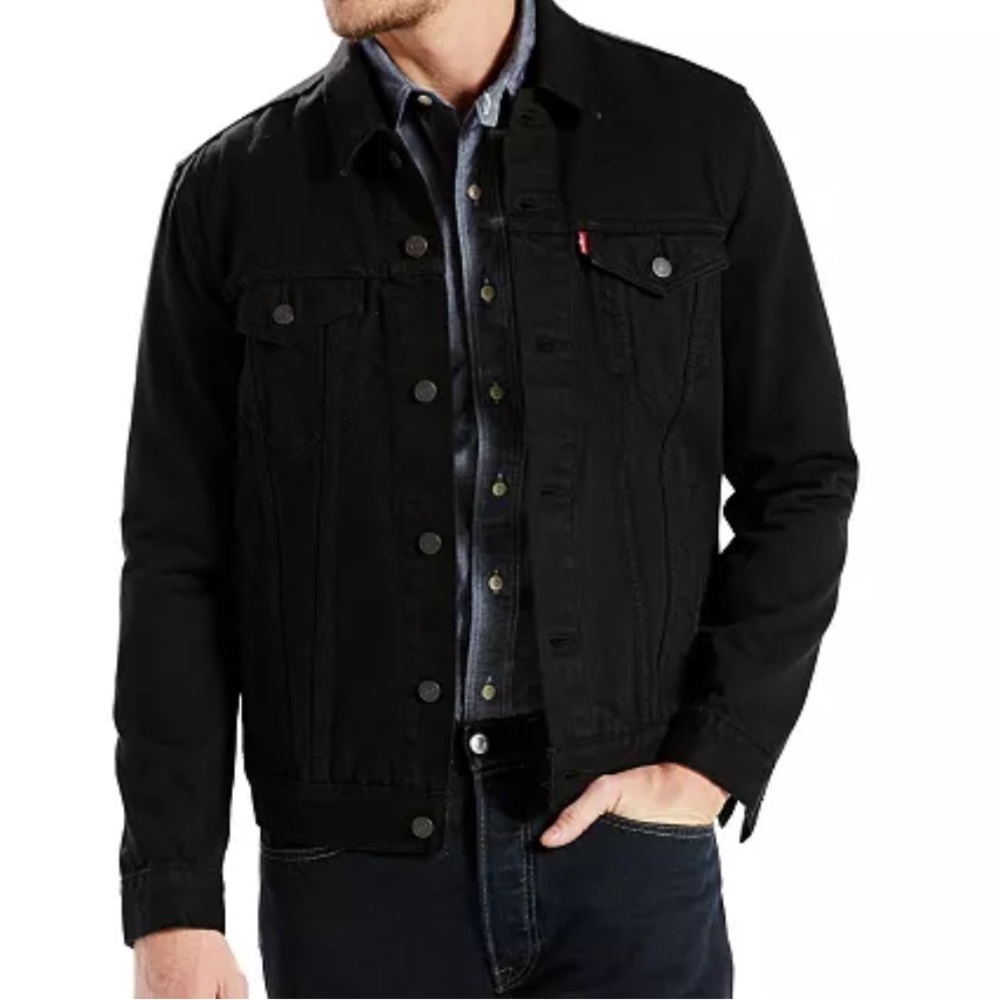 Levi's Men's Black Shirt Jacket